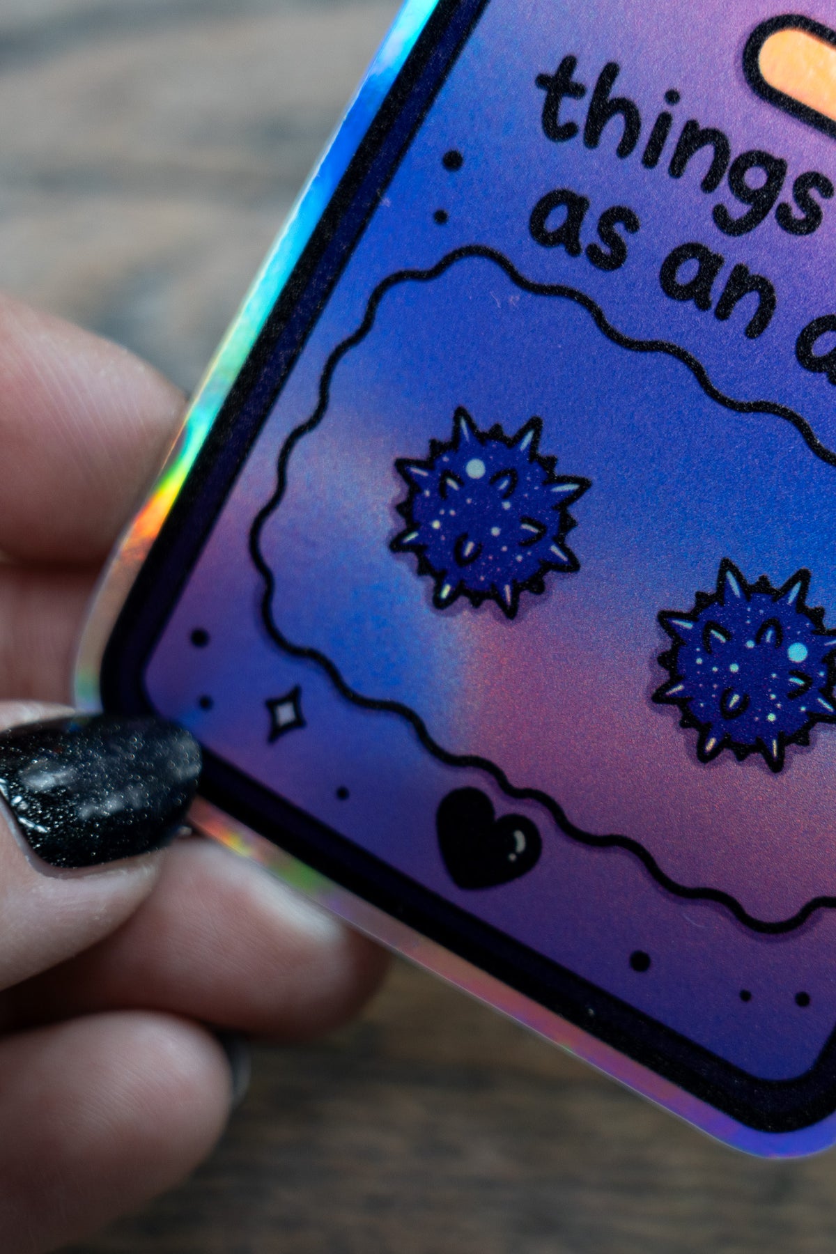Things I Miss As An Adult Sticker | 2000s Nostalgia Holographic Decal