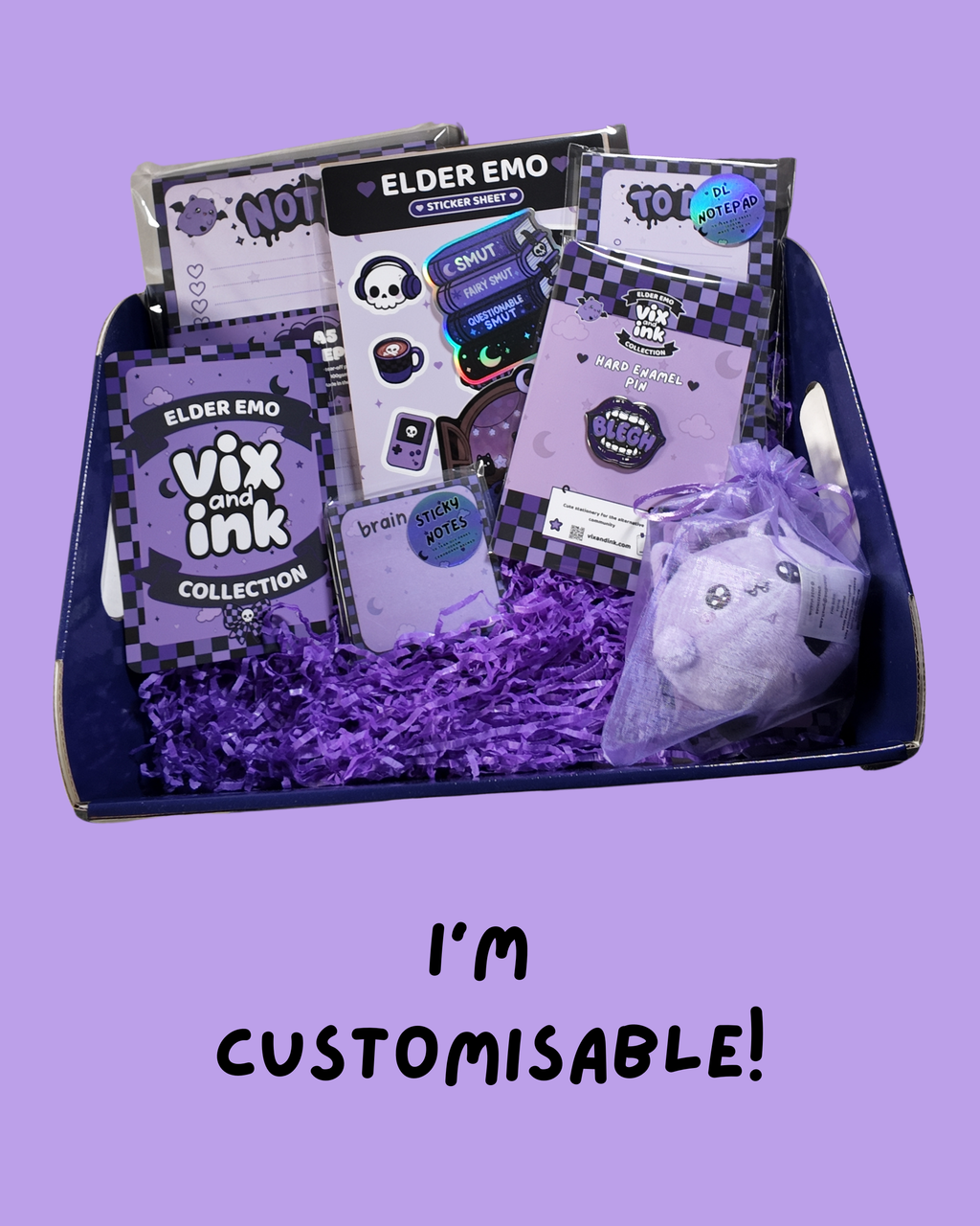Customisable Alternative Gift Hamper 🖤