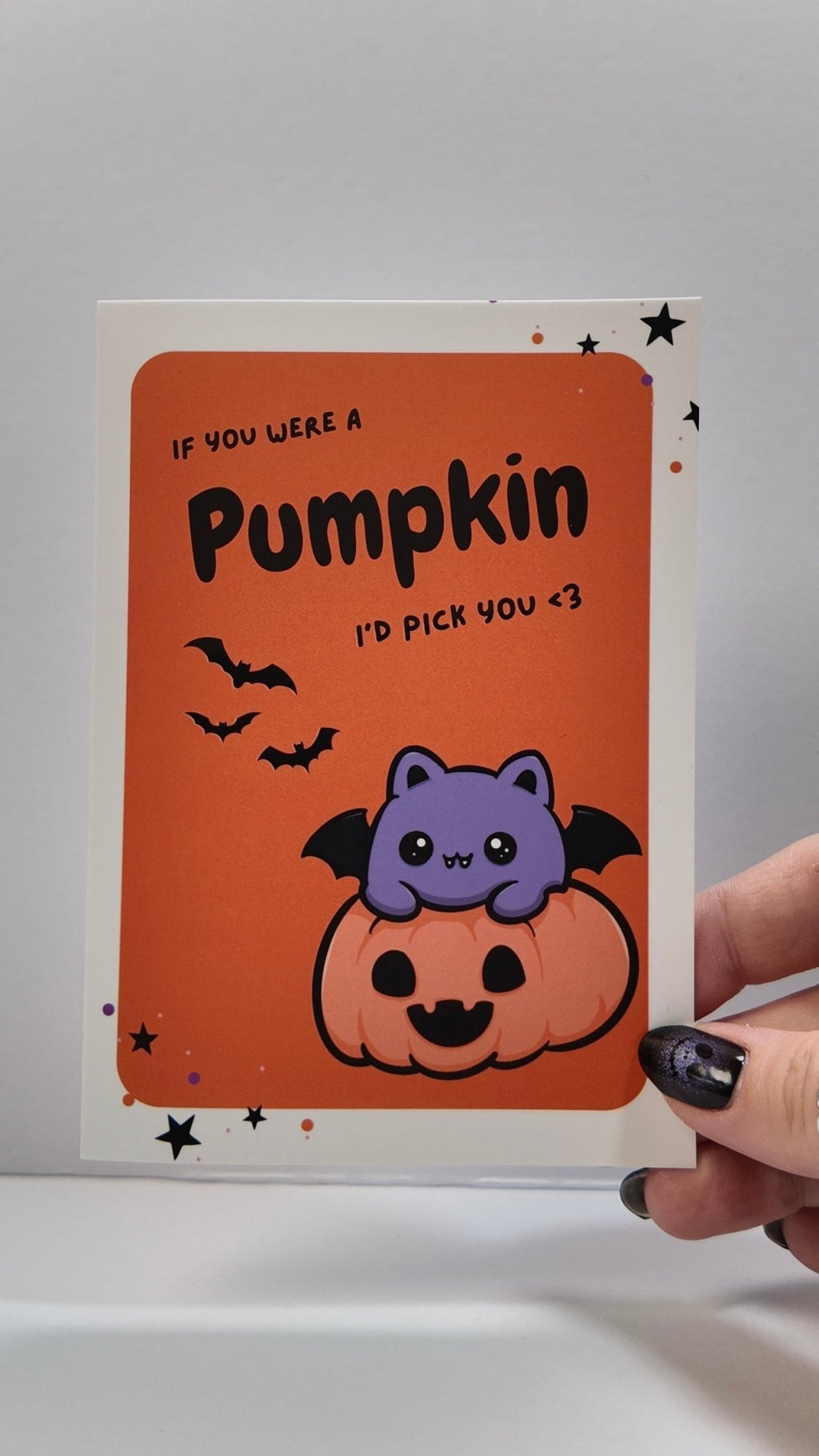 Bubl Halloween Boo Basket | Spooky Cute Goth Gift Set & Stationery Bundle - Vix and Ink