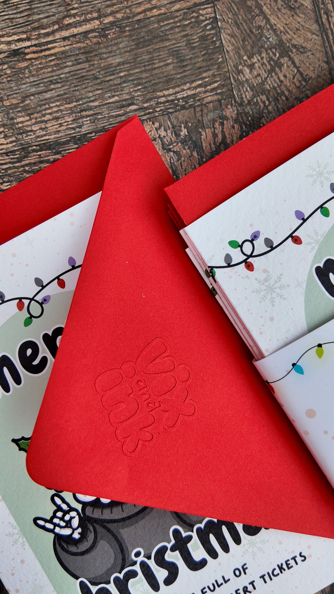 Grim Reaper Alternative Christmas Card Pack | Pack of 5 Goth Holiday Greeting Cards - Vix and Ink