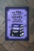 Kindle Paperwhite 2024 Insert | My TBR Has More Issues Bookish Gift - Vix and Ink