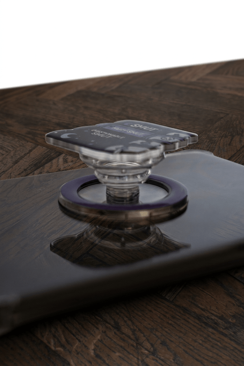 Smut Book Stack Magnetic Kindle Grip | Magsafe Phone Grip Holder - Vix and Ink