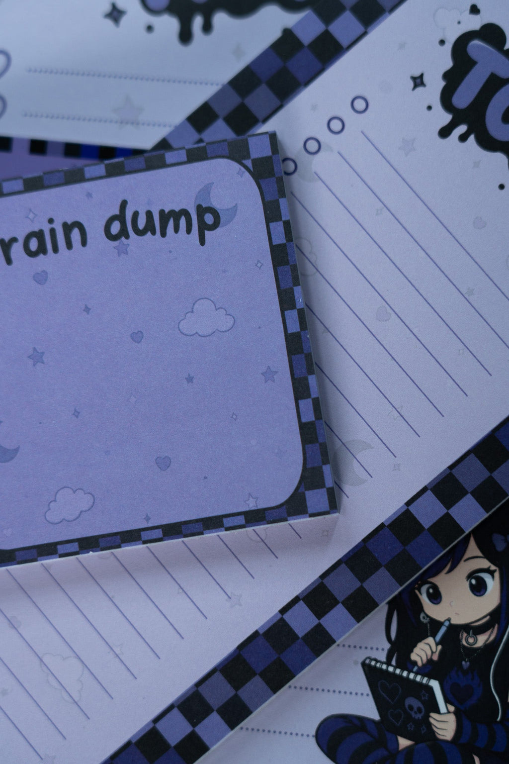 The Elder Emo Notepad Bundle - Vix and Ink