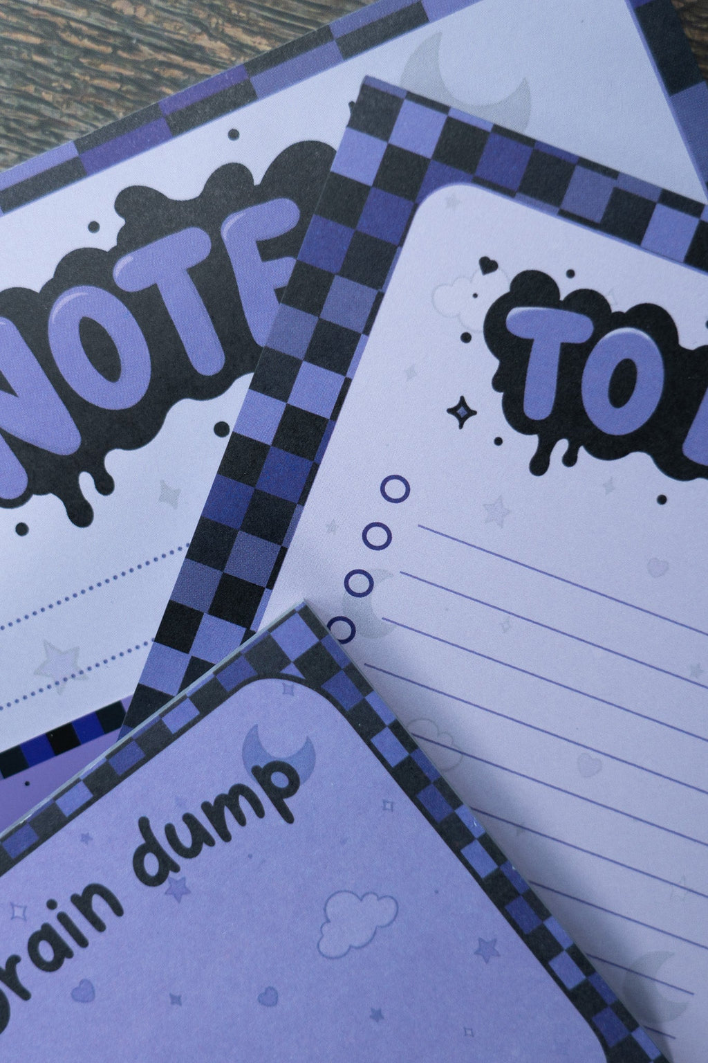 The Elder Emo Notepad Bundle - Vix and Ink