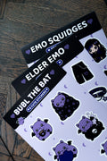 The Elder Emo Sticker Sheet Bundle - Vix and Ink